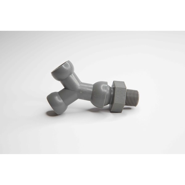 Cedarberg Snap-Loc Systems 1/2 System Male Hose to Male Pipe Thread Y 3/8 BSPT Bag of 25 8550-184A - main